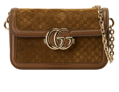 Small Go, &pound;1,500, Handbags, Brown, Suede, Front view